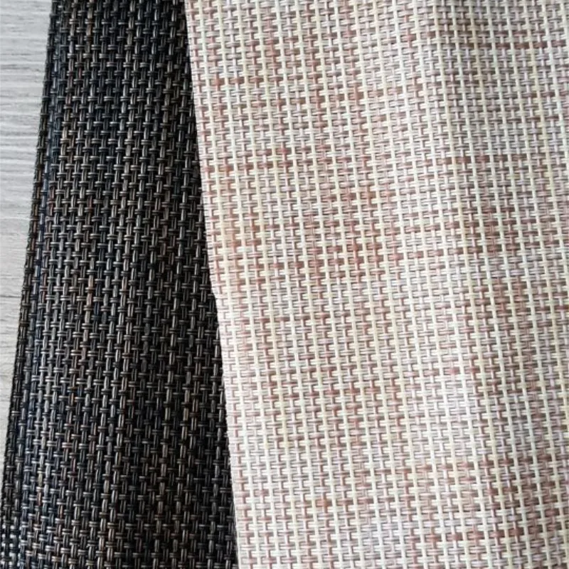 45X30CM Table Mat PVC Rectangular Non-Slip Heat Insulation Antifouling Braided Placemat Kitchen Restaurant Bowl Plate Cup Pad