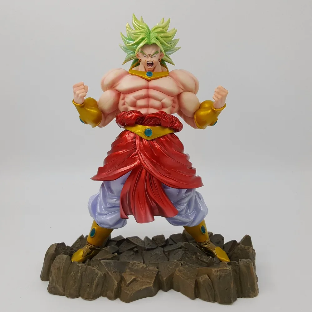 Anime Dragon Ball Z Broly Plating Color Dragon Ball Super Broly Model