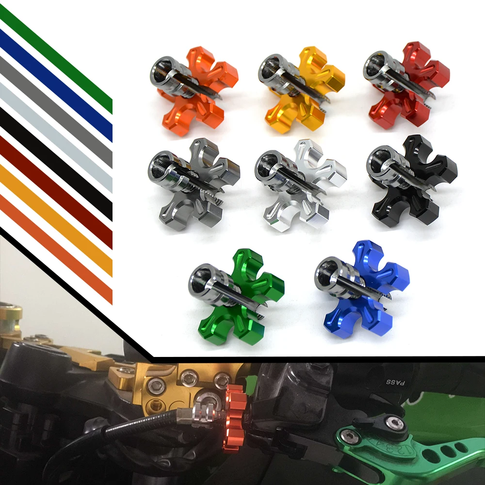 

CNC Aluminum Universal motorcycle Dirt Bike brake clutch wire adjustment cable for Suzuki DRZ 400 S/SM RMX 250S RM 125/250 RM