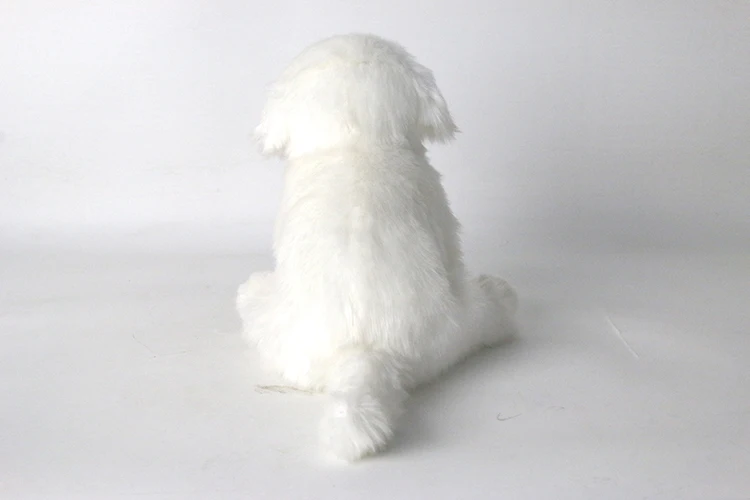 Filhote de Cachorro de Pelúcia Brinquedo do Bebê Presente de Aniversário para Crianças Bichon Frise Vida Real Pelúcia Bonito Kawaii Fofo Miúdo Boneca Dropshipping 2 Pçs 11 bonito filhote de cachorro de pelúcia kawaii