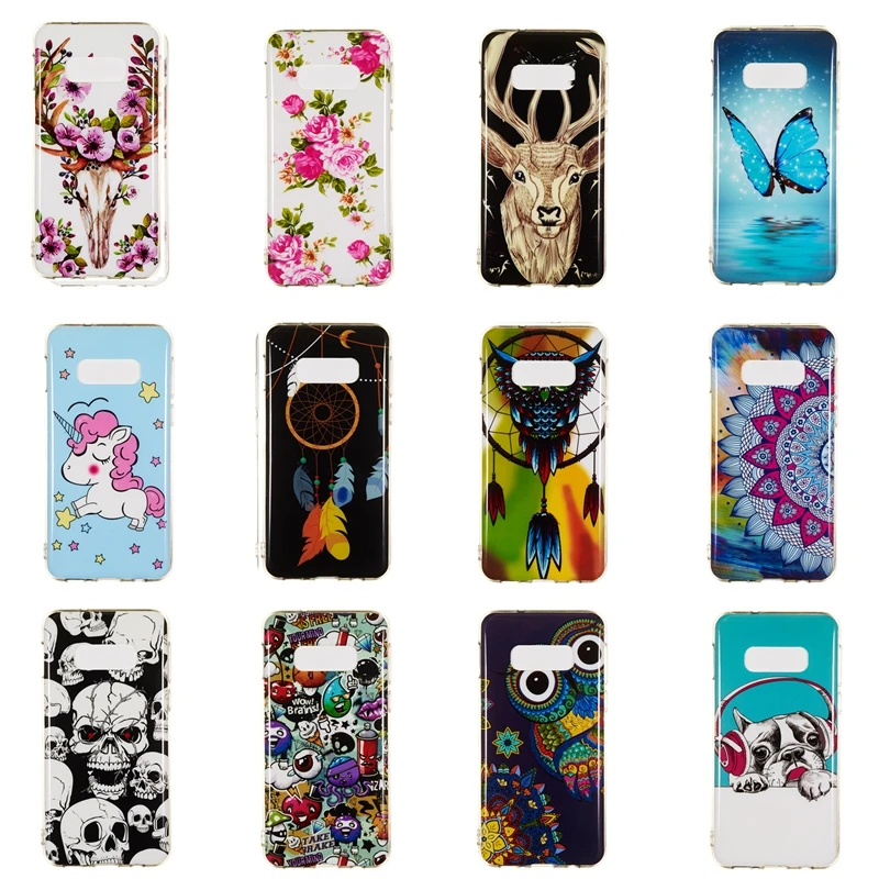 For Huawei P30 P Smart 2019 Luminous Soft TPU Case For