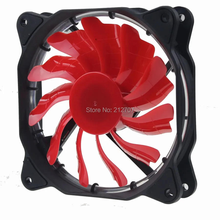 120mm red led fan 5