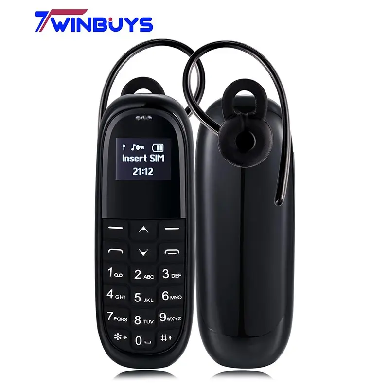 

AEKU KK1 Mini Cell Phones wireless Headphones bluebooth handsfree Bluetooth Dialer Magic Voice change Kids children Mobile Phone