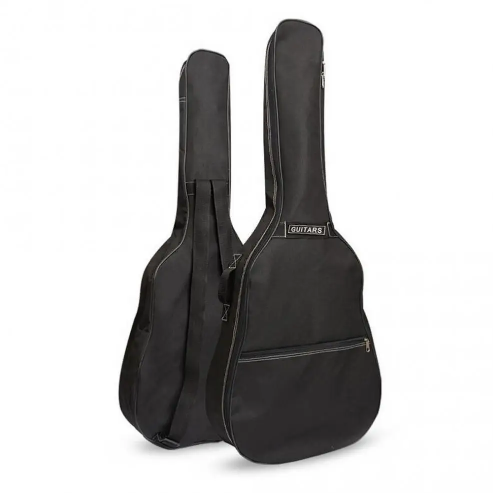  40 / 41 Inch Guitar Bag Carry Case Backpack 600D Oxford Acoustic Folk Guitar Gig Bag Cover with Dou - 32824794339