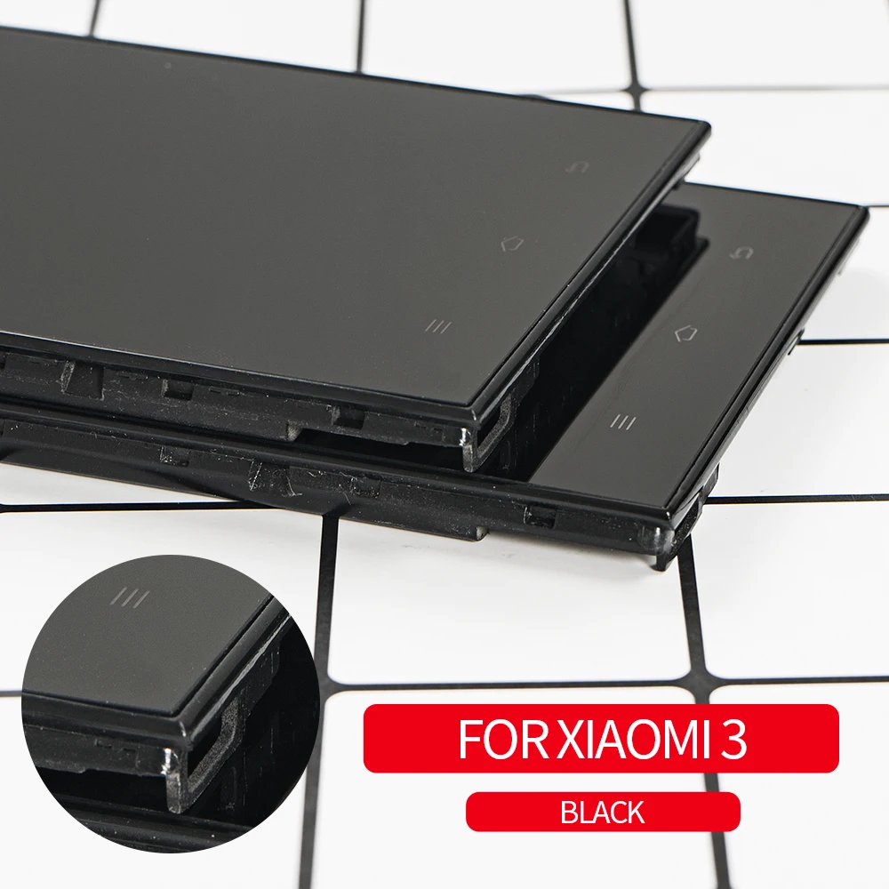 Оригинальный ЖК дисплей для XIAOMI Mi3 сменный сенсорный экран 5 дюймов WCDMA Xiaomi Mi 3