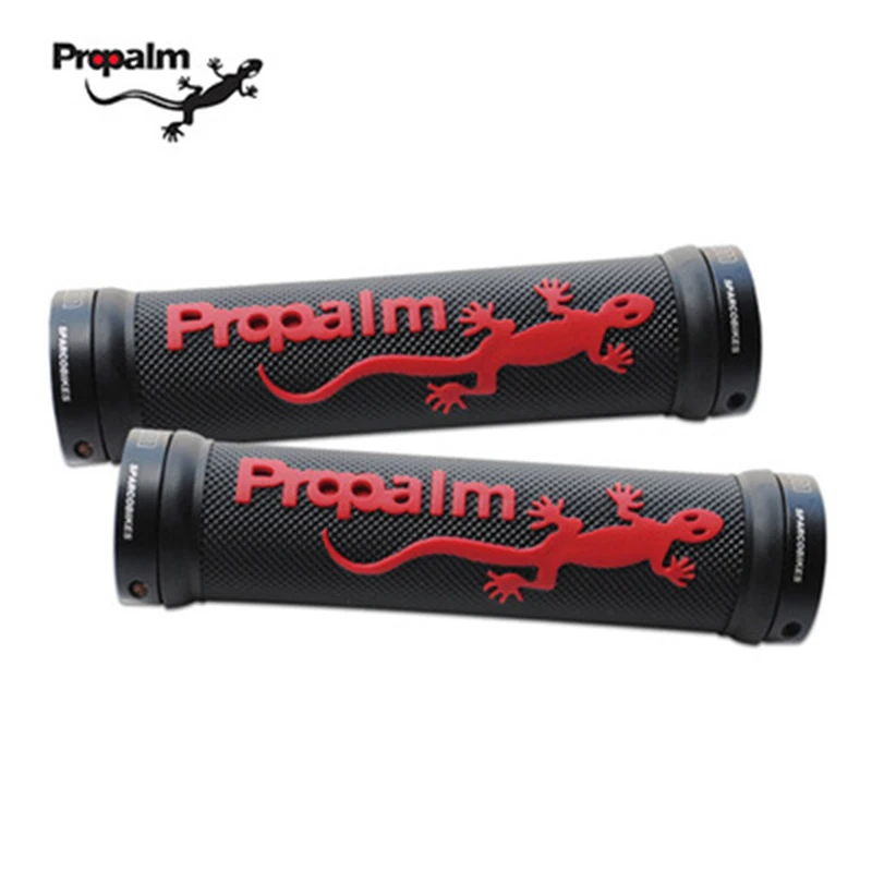 Propalm Gecko Anti Shock Rubber Bicycle Grips Road Bike MTB Aluminium End bar Double Fixed Bike Bar ends Cycling Handlebar Grip Propalm Gecko Anti Shock Rubber Bicycle Grips Road Bike MTB Aluminium End bar Double Fixed Bike Bar ends Cycling Handlebar Grip