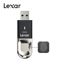 Lexar Распознавание отпечатков пальцев F35 32 Гб USB 3,0 горячая Распродажа флеш-накопитель 64 Гб карта памяти 128 ГБ популярный флеш-накопитель для корабля