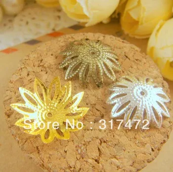

18mm Bead Caps/ Metal Caps Findings ( SIlver/Gold/Antique Bronze Color can choose)
