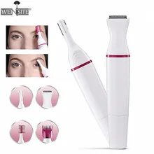 Pro 5 в 1 электрическая бритва для волос безболезненный триммер для бровей, носа, тела, зоны бикини, удаление волос на лице, машинка для стрижки волос, эпилятор