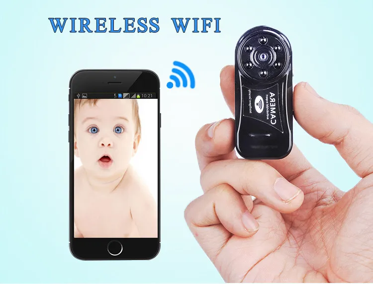 MD81S Mini Camera Wifi IP DV Camera Camcorder Wireless IR Night Vision Micro Camera Motion Sensor
