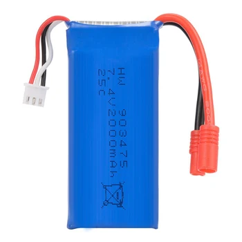 

2PCS 7.4V 25C 2000mAh R Plug Battery for Syma X8C X8W X8G Drone Quadcopter