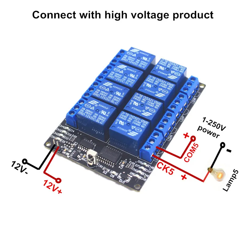 IR REMOTE CONTROL SWITCH 12V_