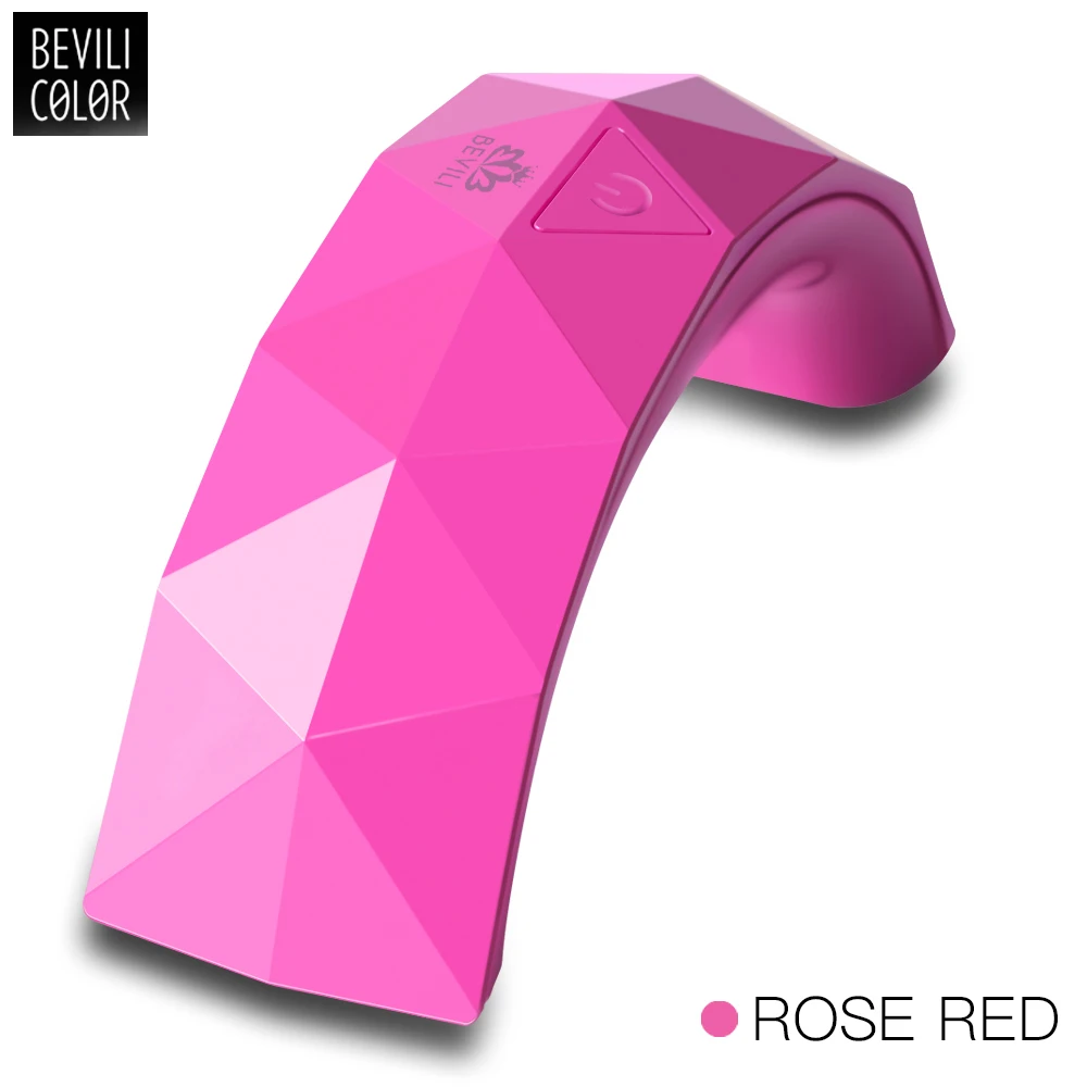 

100PCS/LOT Mini led rainbow phototherapy lamp nail polish glue baking lamp dryer nail polish phototherapy machine set of tools