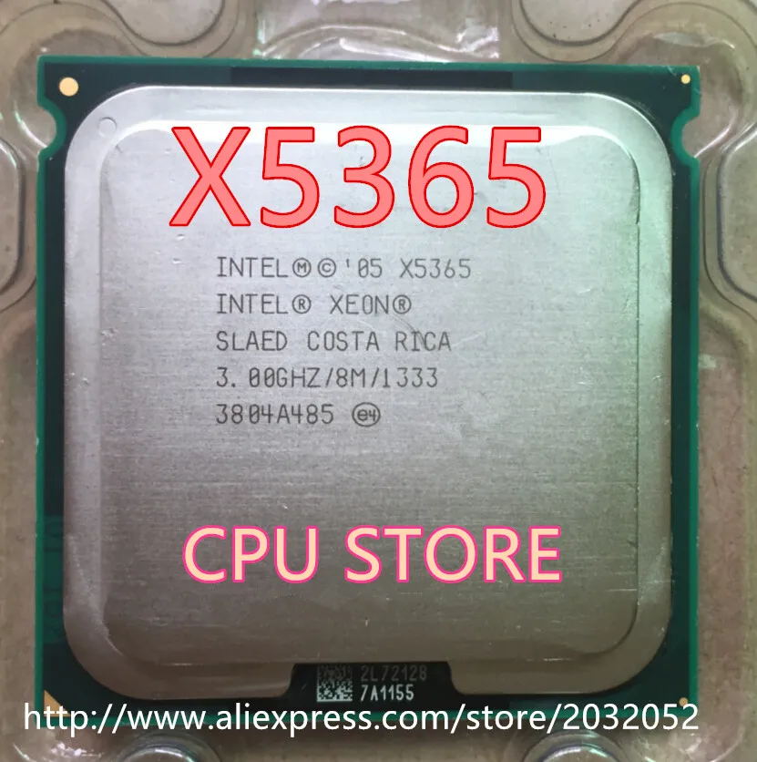 

Original Intel Xeon X5365 3.0GHz/8M/1333 Processor close to LGA771 Core 2 Quad Q6700 CPU (Give Two 771 to 775 Adapters)