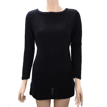 

Autumn Winter Fashion Loose Zipper Sweater Dress Women Plus Size Casual Long Sleeve Solid Color Sweater Dress Femme