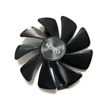 GPU RX 480 RX 470 кулер NITRO шестерни светодиодный вентилятор для сапфир RX480 RX470 охлаждение для видеокарты системы как замена