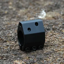 Тактический стальной газовый блок низкопрофильный винт 0,750 дюйма внутренний диаметр Регулируемый. 750 газовый блок