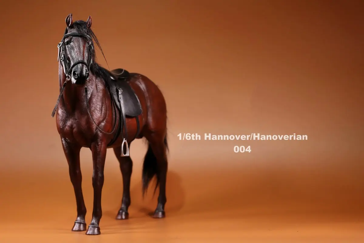 [ESTARTEK] MR. Z серия «животные» № 17 001~ 005 1/6 Пособия по немецкому языку Hanoverian Warmblood лошади и страховочным поводком реквизит для детей возрастом от 1" фигурка героя «сделай сам»