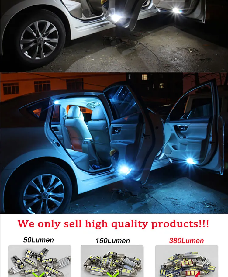 13 шт. белые светодиодные с CANBUS салона автомобиля Комплект ламп для Mazda 3 хэтчбек 2010- светодиодные интерьерные лампы для чтения