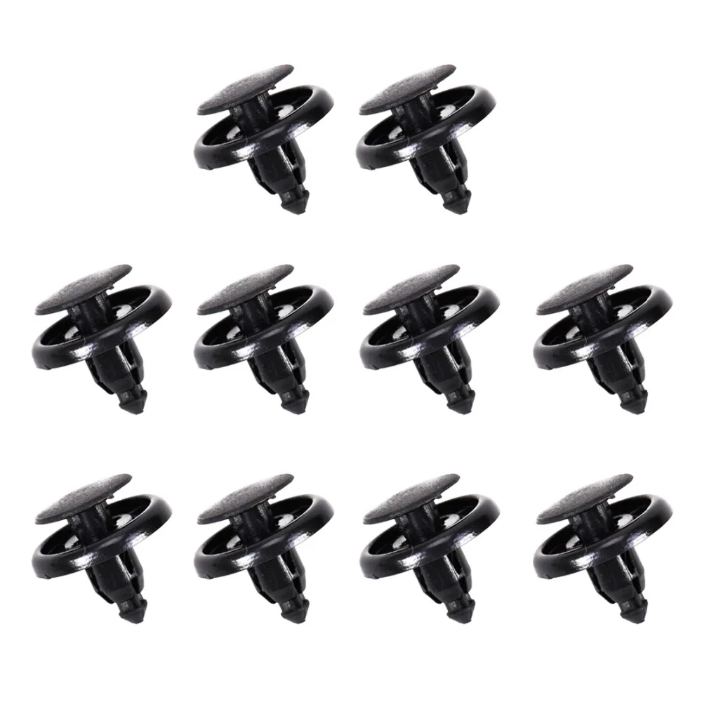 10 шт. нейлоновых фиксаторов для передних крыльев CITALL OEM: 90467 07166 Toyota Prius Lexus Scion xA|bumper