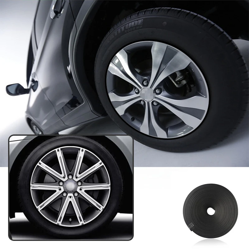 Автомобильные диски протектор для колес 1 комплект 8 м VW Polo Jetta Toyota Corolla Mercedes Benz W203