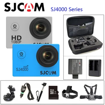 

Original SJCAM SJ4000 Series SJ4000 & SJ4000 WIFI Action Camera 1080P HD 2.0" Waterproof Camera Sport DV Connector Set