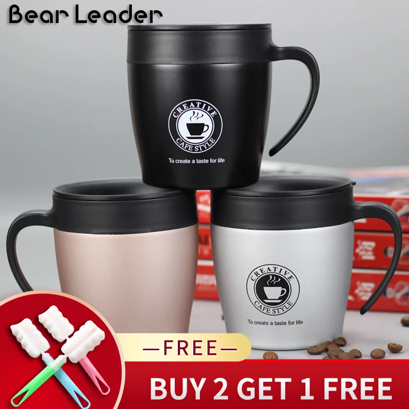 

High Quality Double Wall Stainless Steel Vacuum Flasks 330ml Thermo Cup Coffee Milk Tea Travel Mug Thermol Bottle