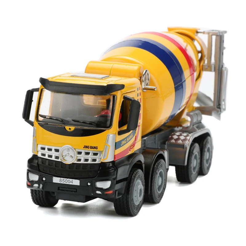 JINGBANG 1:50 сплав агитирующий грузовик модель игрушечной машины прокручиваемые цементные игрушки-танки для детей мальчиков подарок