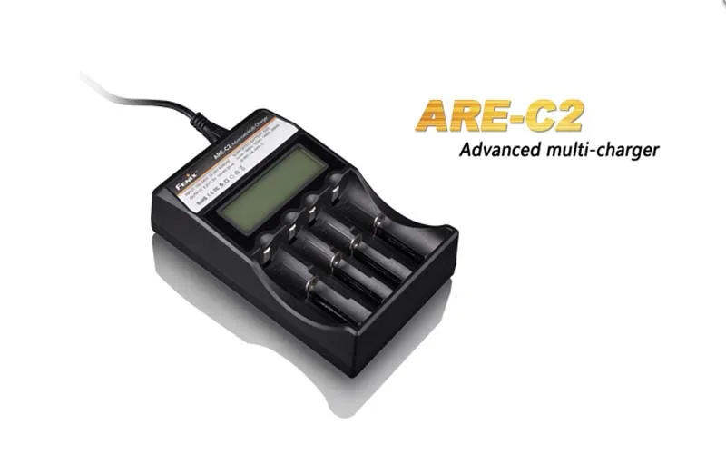 

Fenix AER-C2 100-240V AC or 12-24V DC LCD Advanced multi-charger