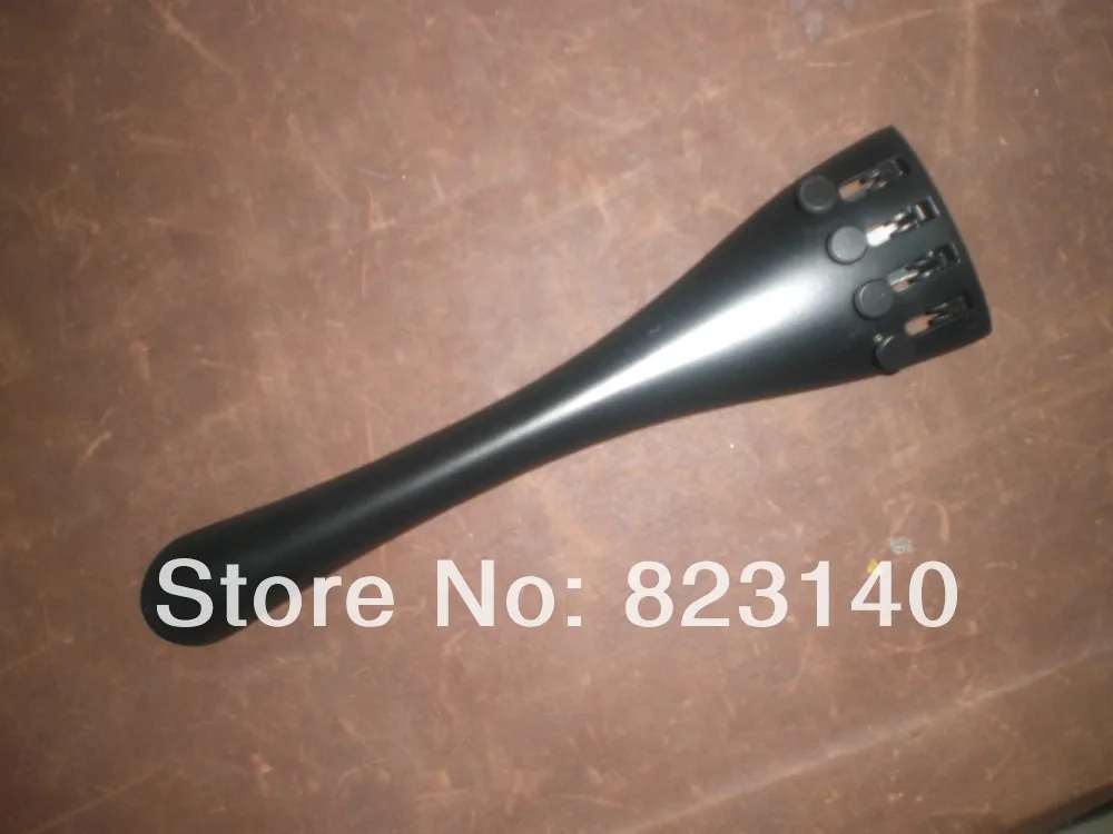 

1 PC Carbon Fiber Cello Tail Piece with tuners 4/4