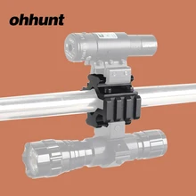 Ohhunt Тактический Универсальный четыре рейки 4 боковой рельсовый прицел Крепление Пикатинни Вивер рельс с 3 слотами для охоты прицел