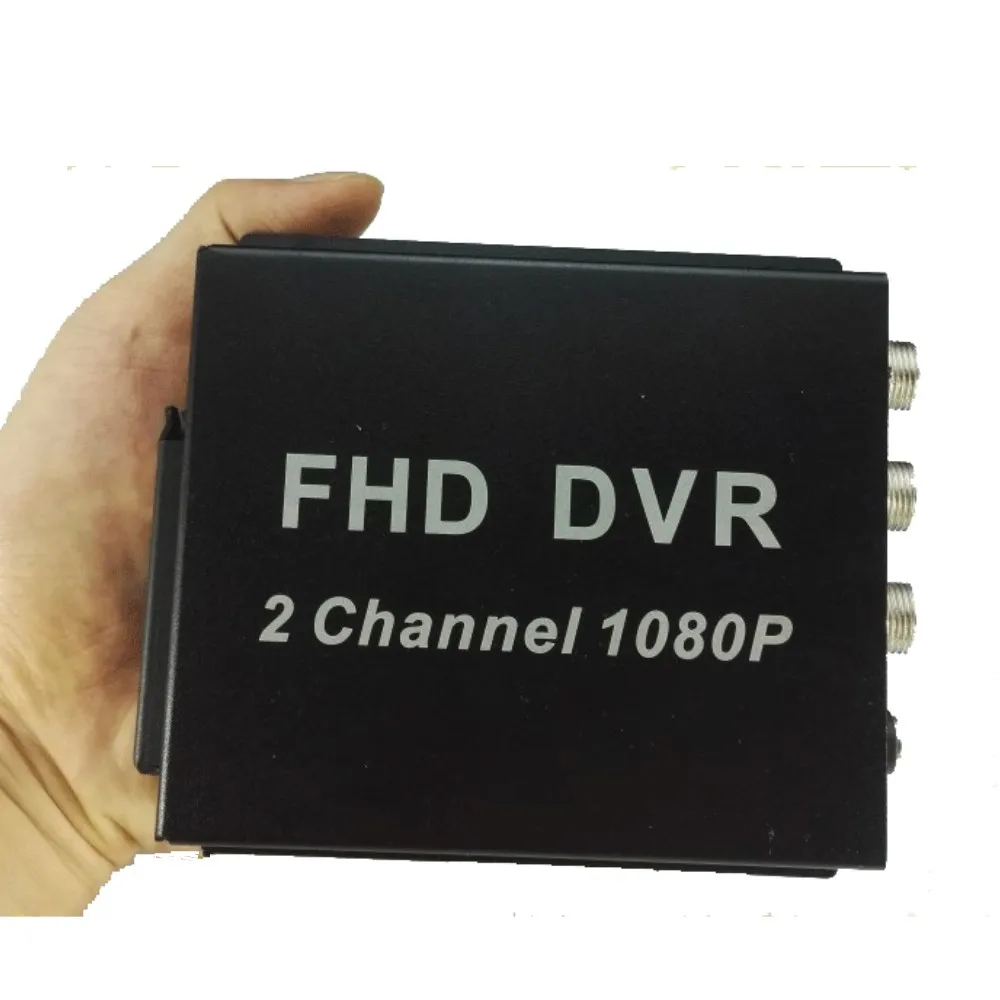 Цифровой видеорегистратор FHD MDVR 5 шт./лот 2 канала 1080P AHD DVR для автомобилей такси