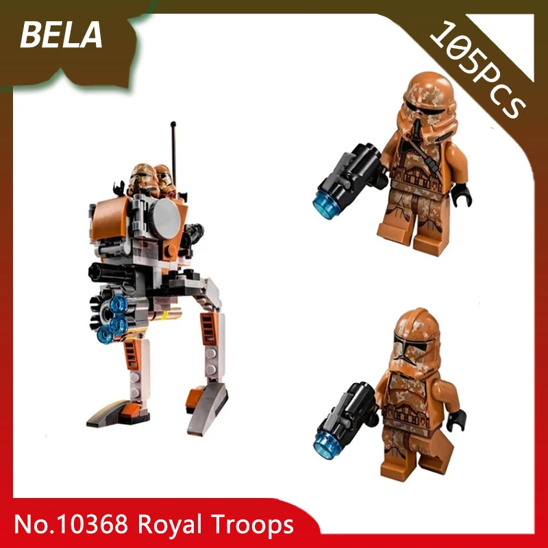 

Bela 10368 105pcs Star Series Wars Royal Troops Transport Aircraft Model Building Blocks Toys Compatible with Legoings