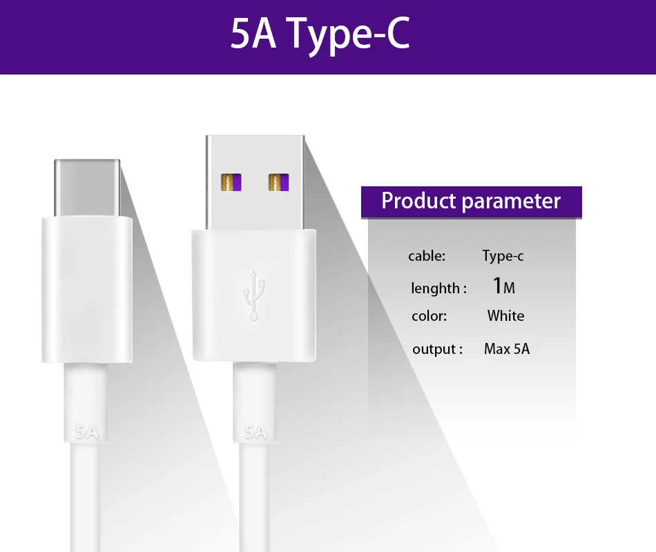 HUAWEI автомобильное супер зарядное устройство SuperCharge 5A type C кабель адаптер mate 30 5G P 30 20 10 Plus mate 20X20 10 9 Pro RS Nova5pro