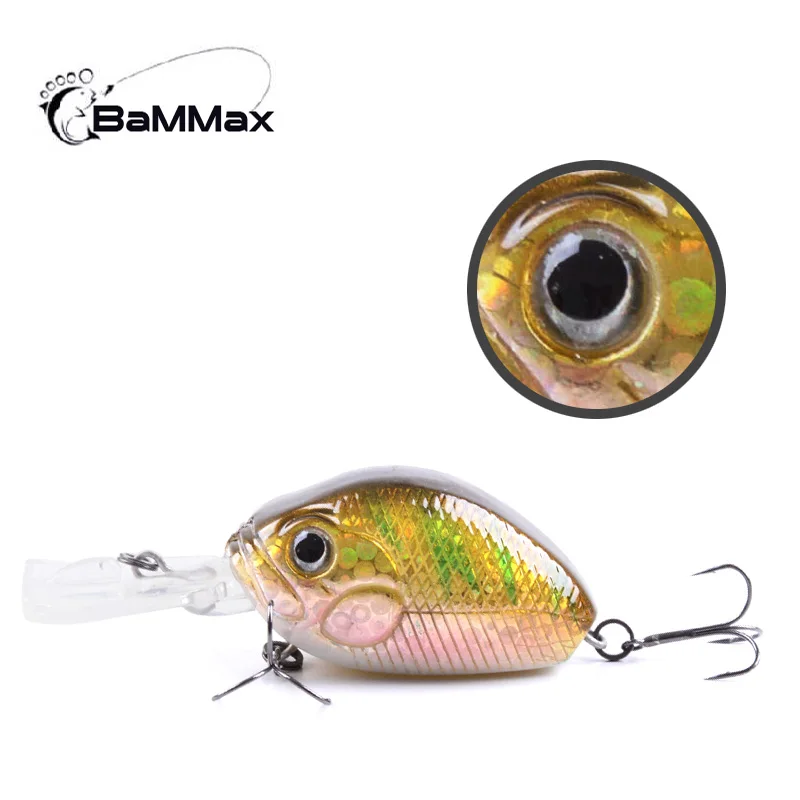 Bammax Minnow приманки для ловли рыбы 7 г 5 см приманка воблер твердая Бас блесны жира