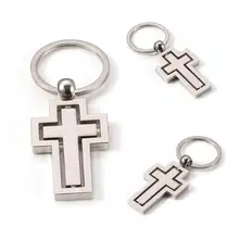 Креативный брелок в виде Креста кулон с вращающимся элементом брелок для мужчин и женщин подарок брелок сумка кошелек кулон Orna для мужчин t