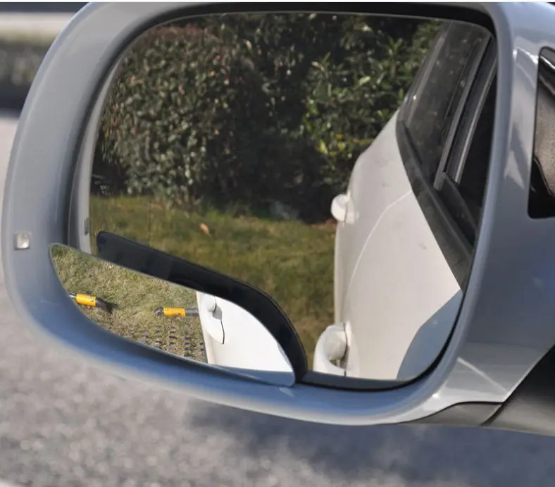 

High-definition 360-adjust small round mirror blind spot mirror Long-type reversing wide-angle rearview mirror auto mirror acces