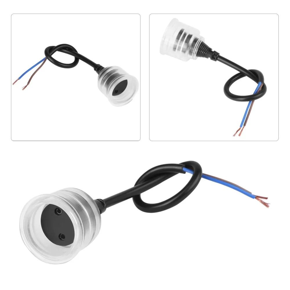 

Transparent Waterproof Light Socket Base Holders Soft Rubber Wire Holder Aquarium Light Fish Tank Lamp Cap for T8