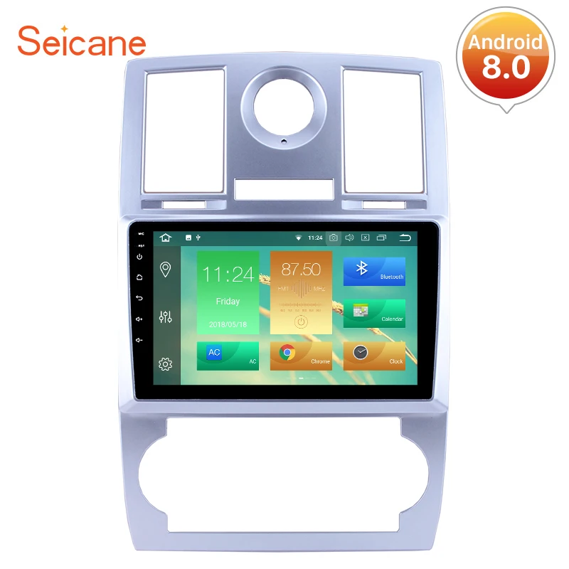 

Seicane Android 9.0 Quad-core/8-core Car GPS Navigation Radio Multimedia Player For 2004 2005 2006-2008 Chrysler Aspen 300C