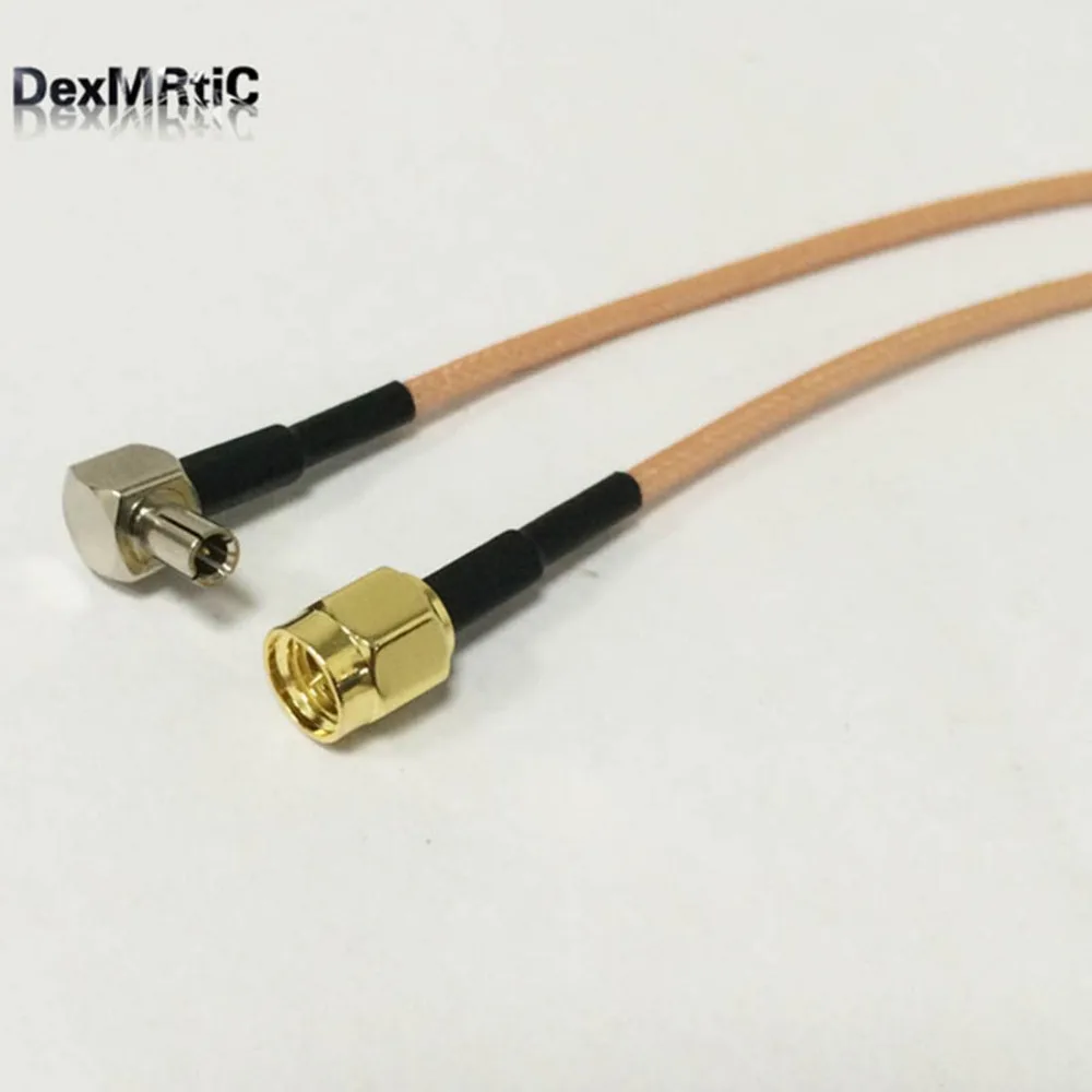 3G ZTE модемный кабель TS9 штекер прямоугольный к SMA RF коаксиальный адаптер RG316 30/50/100