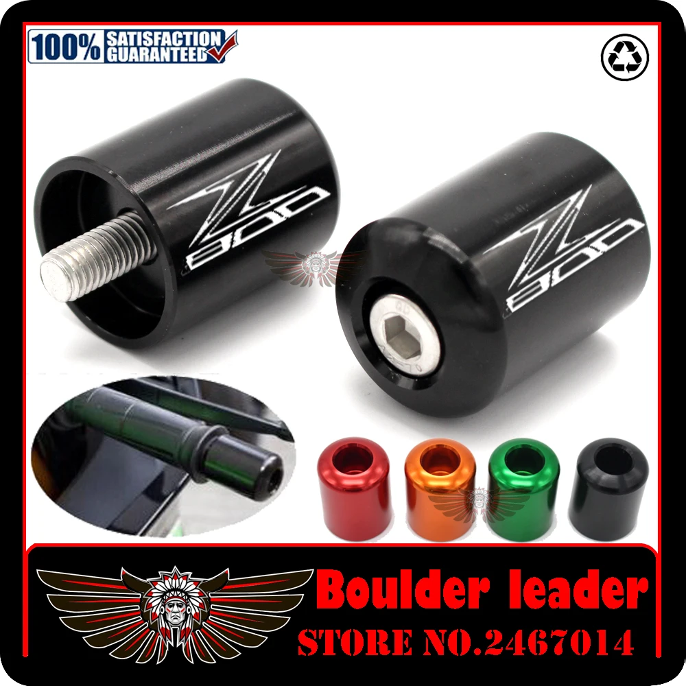For KAWASAKI Z800 Z800/E version 2013 2016 Manopole Bar Ends Cap