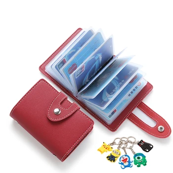 

2pcs/lot Card Slots Women Men ID Credit Business Cards Holder Wallet Passport Cover Card Bag Case Femme Carteira Mujer Purse