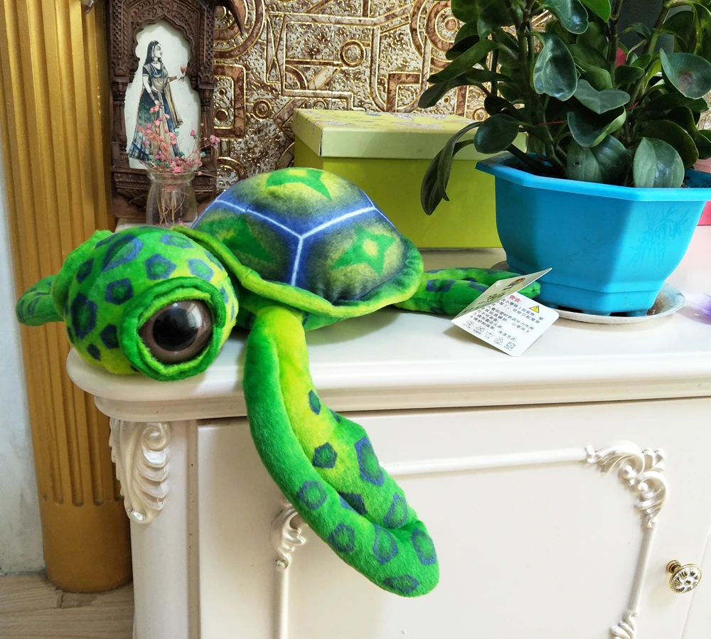 BOLAFYNIA имитация черепахи дети плюшевые мягкие игрушки детские игрушки для Рождество подарок на день рождения черепаха с большими глазами океан