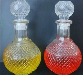 

1PC 250ml 500ml 850ml Glass Whiskey Liquor Wine Drinks Decanter Crystal Bottle Wine Carafe Gift Bottle Mug JR 1082
