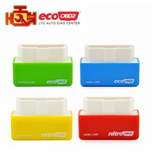 EcoOBD2-caja de sintonización diésel con Chip para coche, herramienta de reducción de combustible y reducción de emisión, Nitroobd2