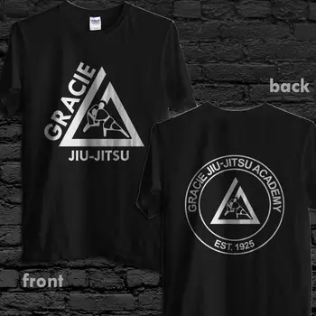 

Tops Summer Cool Funny T-Shirt Gracie Jiu-Jitsu Classic Academy T-Shirt Summer