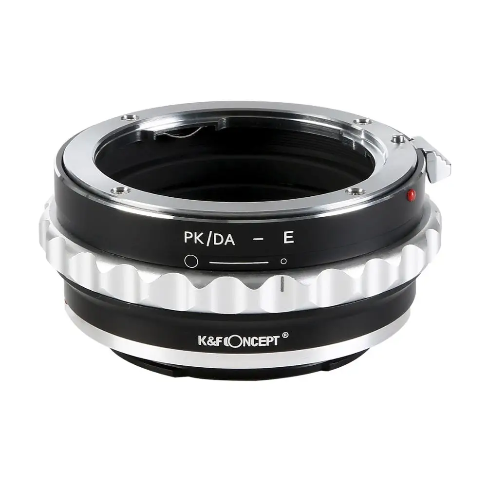 

K&F Concept adapter for Pentax DA K mount lens to E mount a9 A7R3 a7r2 a7m3 a7m2 a6500 a6300 a6400 a73 a7R3 NEX3 NEX5 PK/DA-E