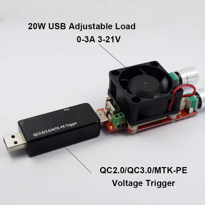 

Qualcomm qc2.0/qc3.0/MTK-PE USB Trigger tester/induction quick charge voltage detector Current capacity power meter voltmeter