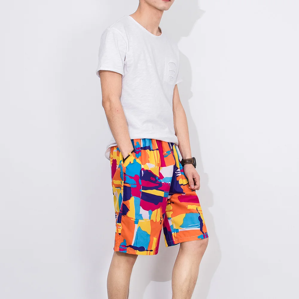 Fashion Swim Trunks for Men Summer Quick Dry Surf Beach Swimming Shorts (3)