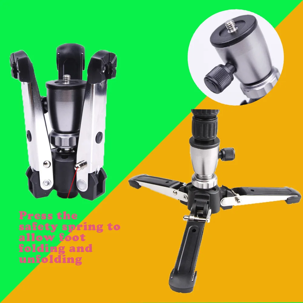 Monopod 3 Legs Base Stand Unipod Tripod Holder Support Universal For